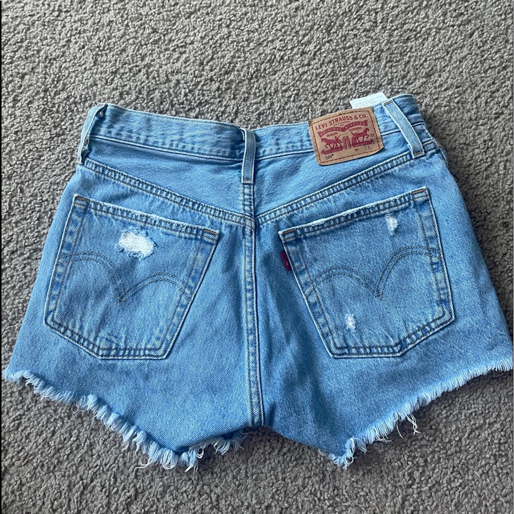 Levi’s 501 High Rise Jean Shorts